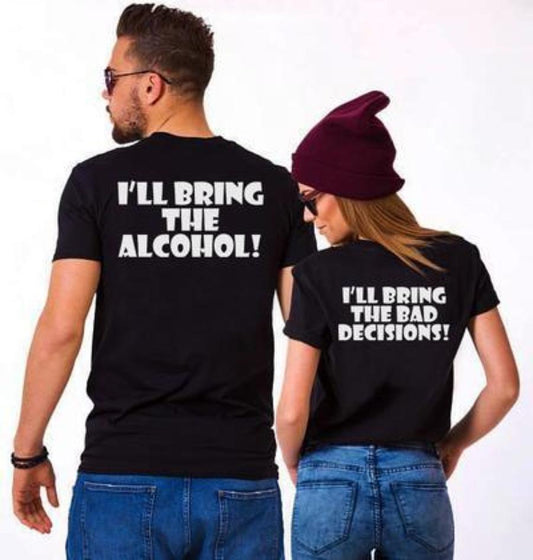 Majica Alcohol & Bad Decision