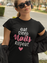 Eat Sleep Nails Repeat - nohtarca