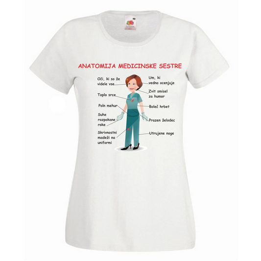 Outlet Majica - Anatomija Medicinske Sestre