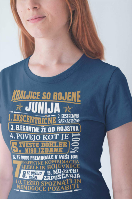 Outlet Majica Kraljice So Rojene Junija