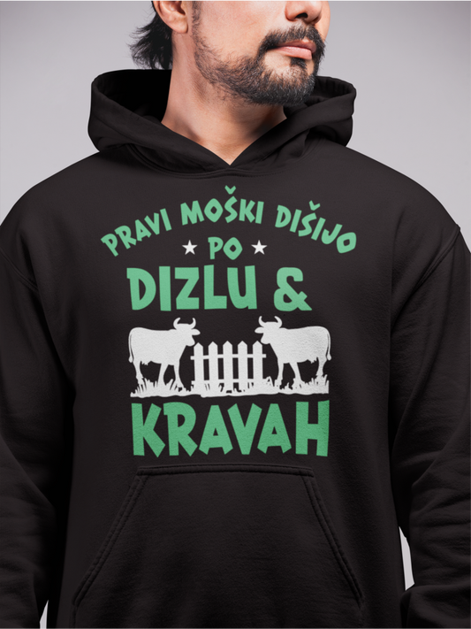 Kapucar Pravi Moški Dišijo Po Dizlu In Kravah