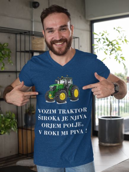 Majica Vozim Traktor