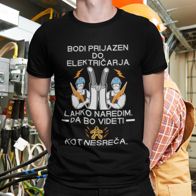 Majica Bodi Prijazen Do Električarja