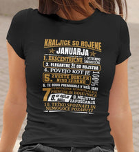 Majica Kraljice So Rojene Januarja