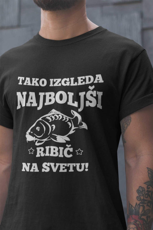 Outlet Majica Tako Izgleda Najboljši RIBIČ
