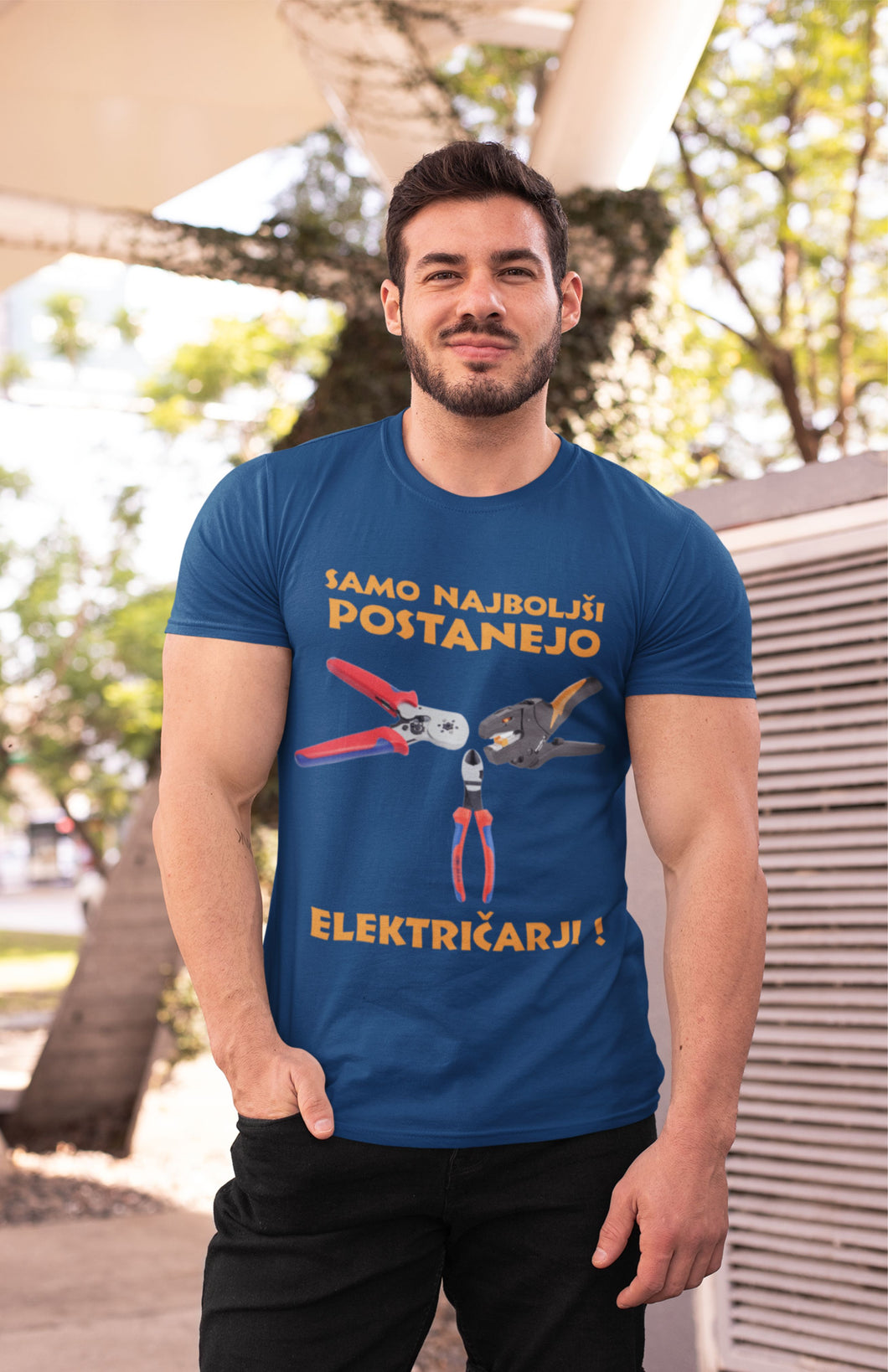 Majica - Samo najboljši postanejo električarji