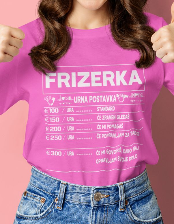 Majica Frizerka Urna Postavka